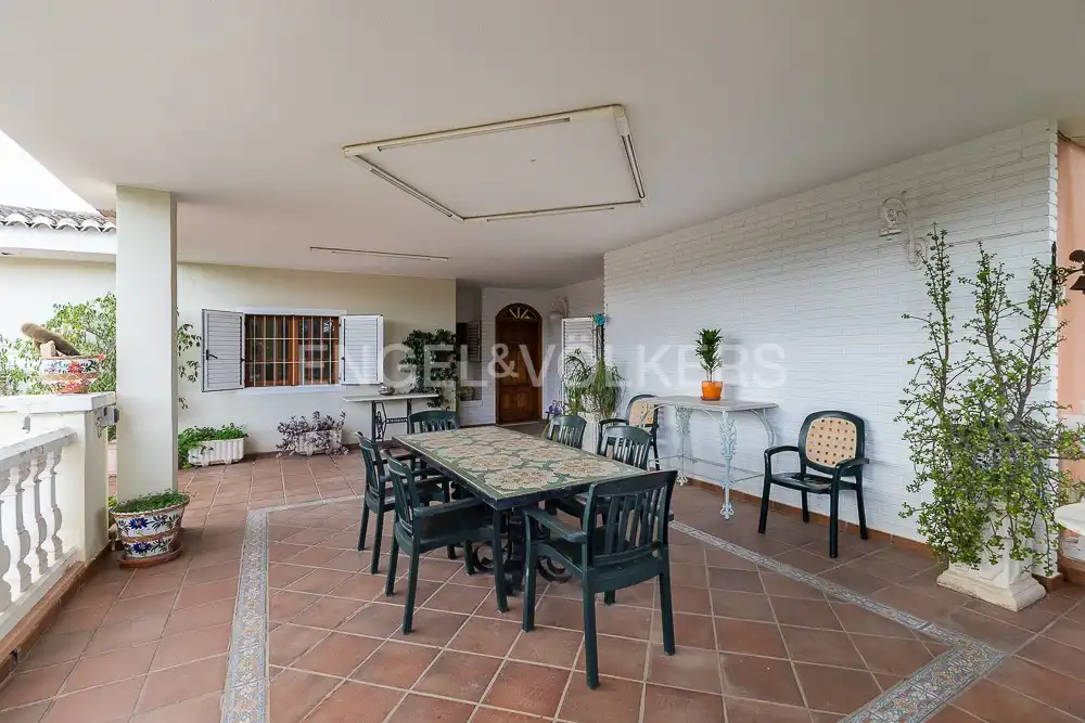 Terraza de Casa o chalet en venta en Alzira con Aire acondicionado, Calefacción y Jardín privado
