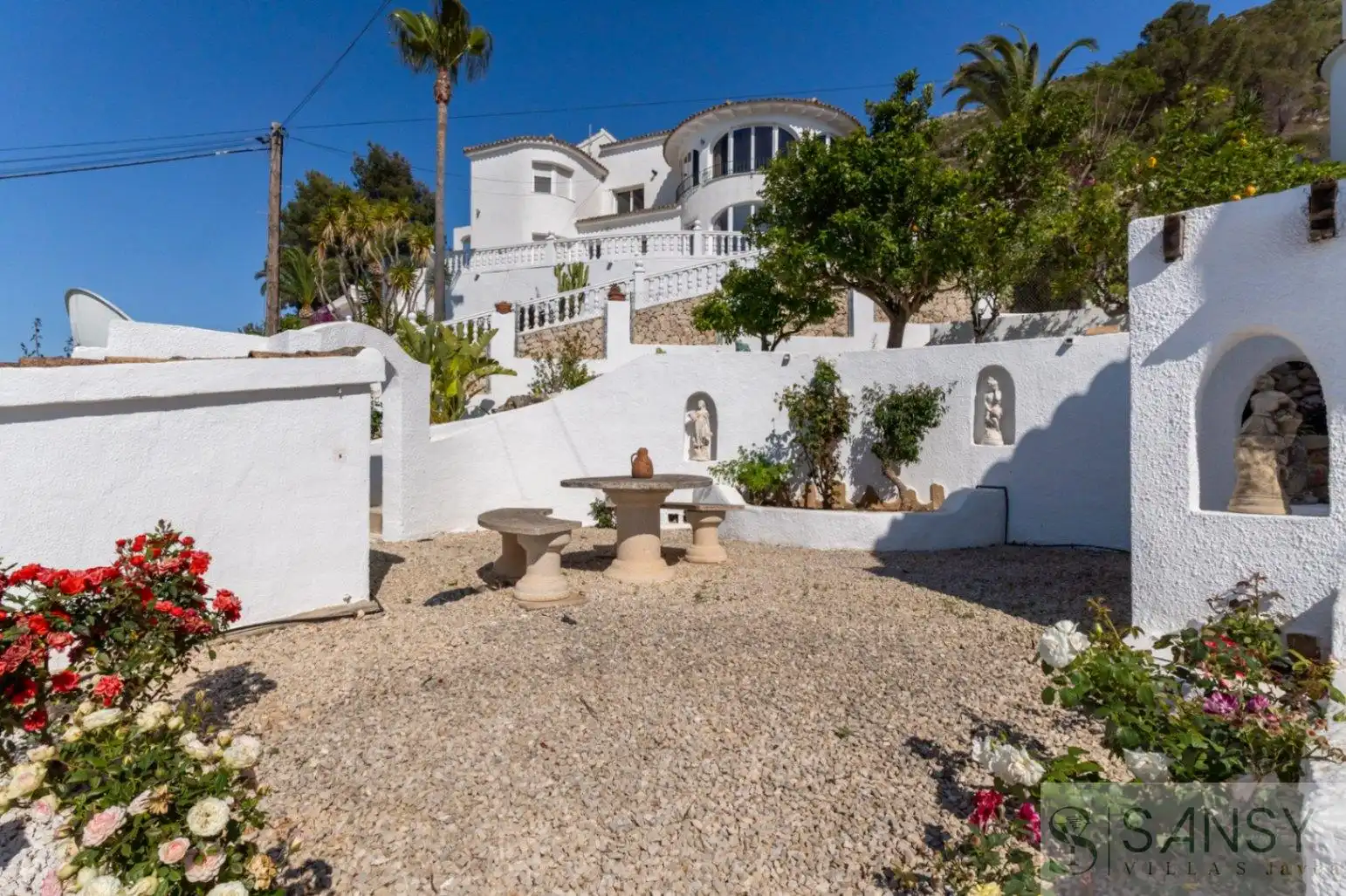 Exterior view of Houses for sale in Jávea / Xàbia  with Air Conditioner, Terrace and Storage room