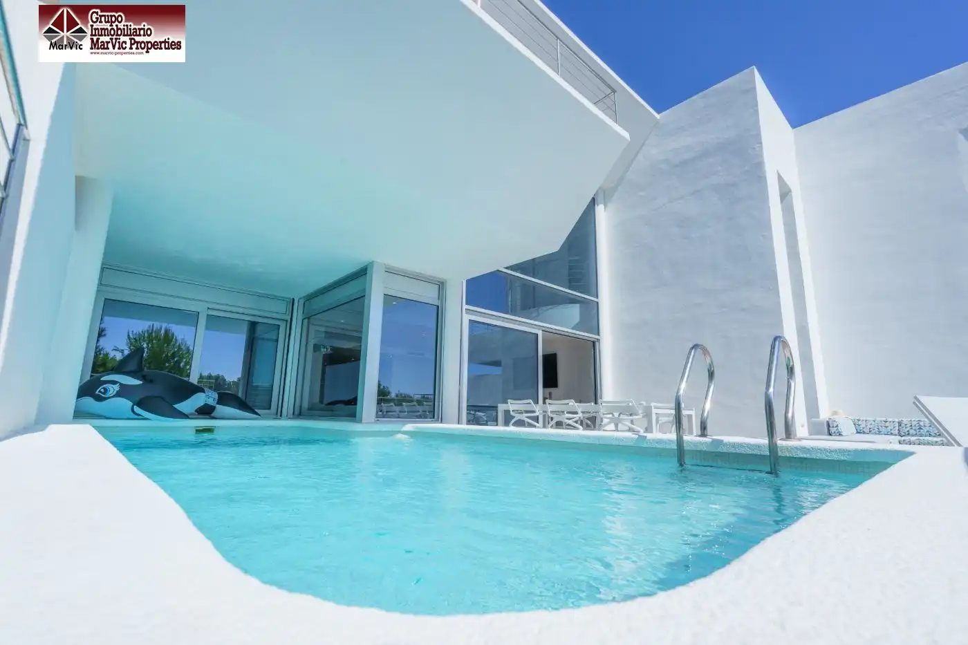 Piscina de Casa adosada en venta en Altea con Aire acondicionado, Calefacción y Terraza