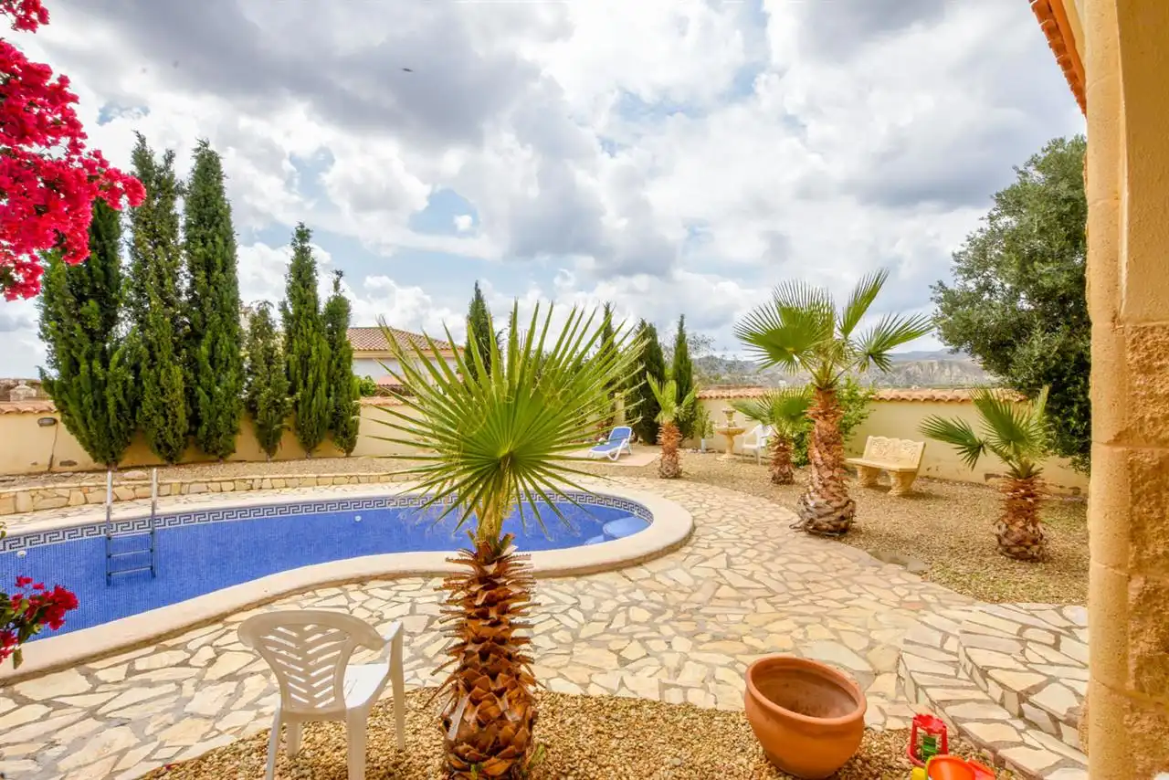 Garden of Houses for sale in Zurgena  with Air Conditioner, Heating and Private garden