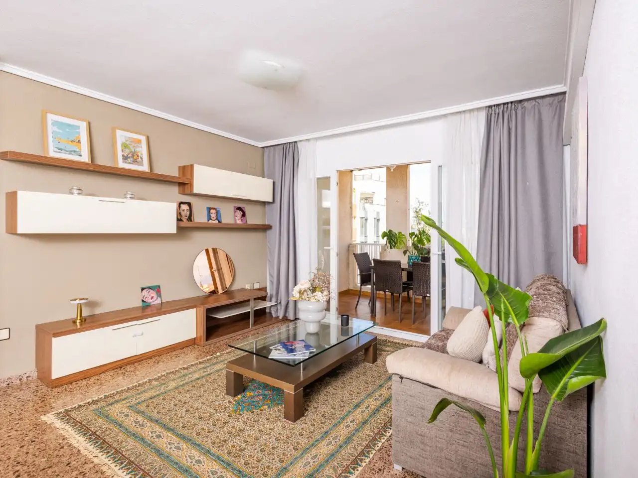 Sala de estar de Piso en venta en Sagunto / Sagunt con Terraza