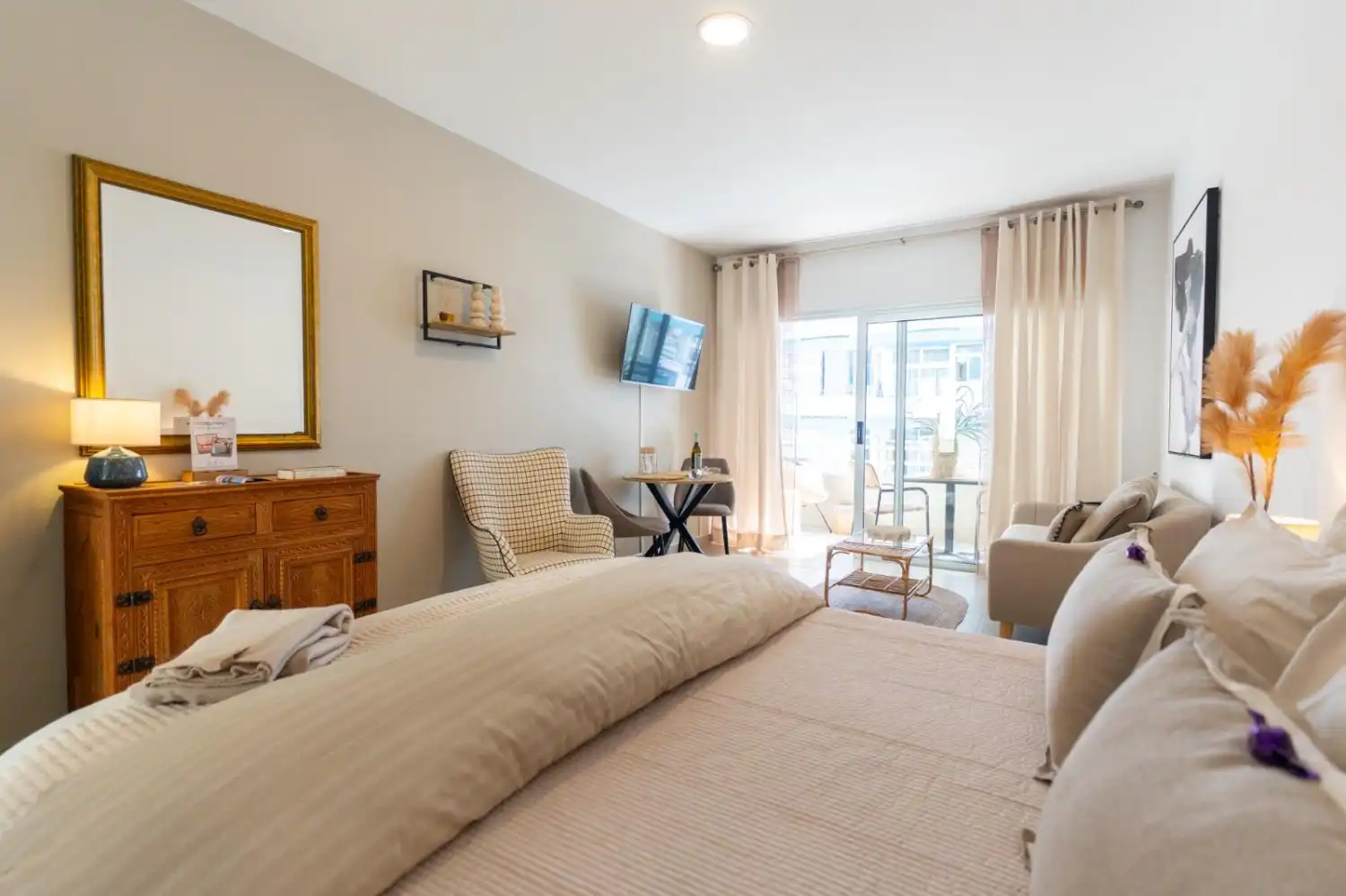Habitación de Estudio de alquiler en Puerto de la Cruz con Terraza y Balcón