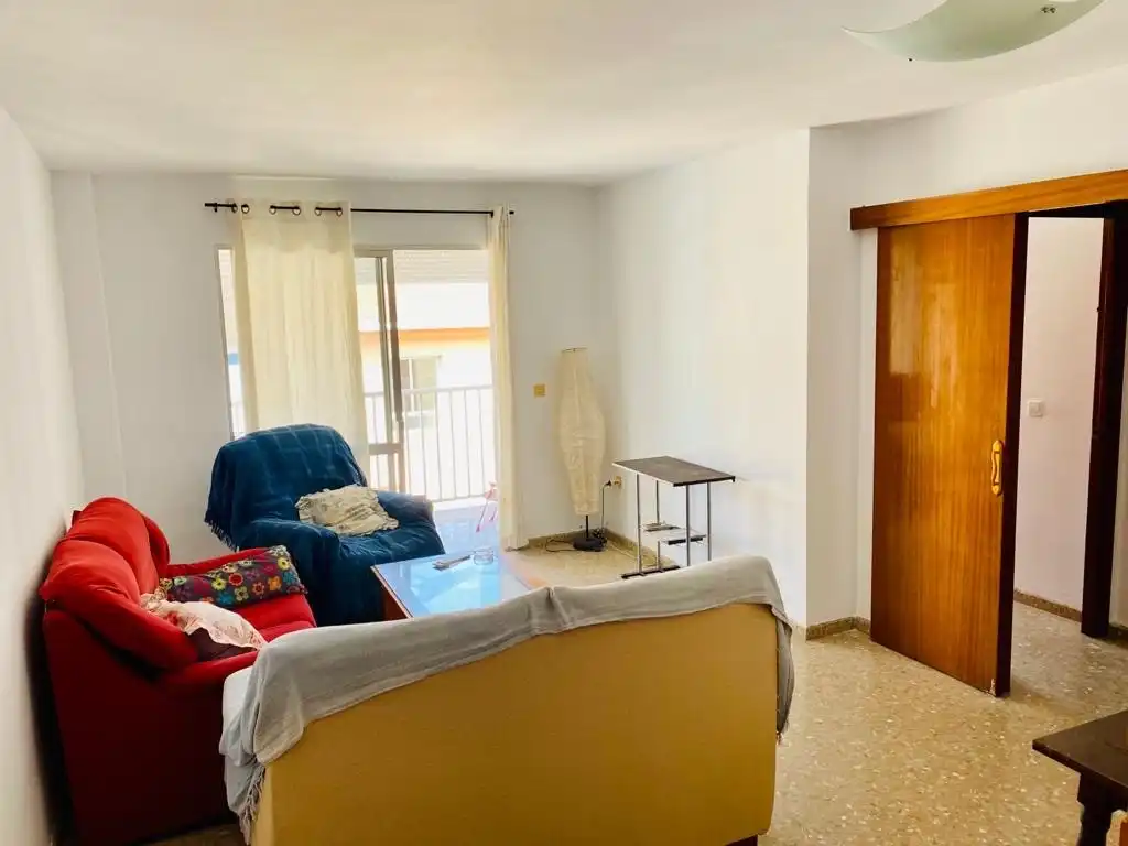 Sala de estar de Piso en venta en Vélez-Málaga con Terraza