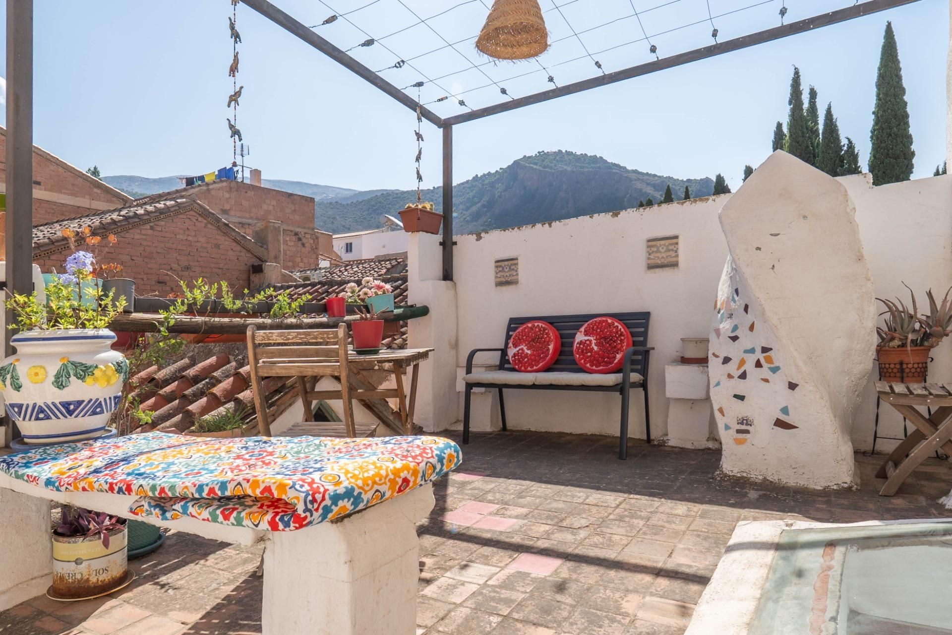 Terrace of Single-family semi-detached for sale in Nigüelas  with Heating and Terrace