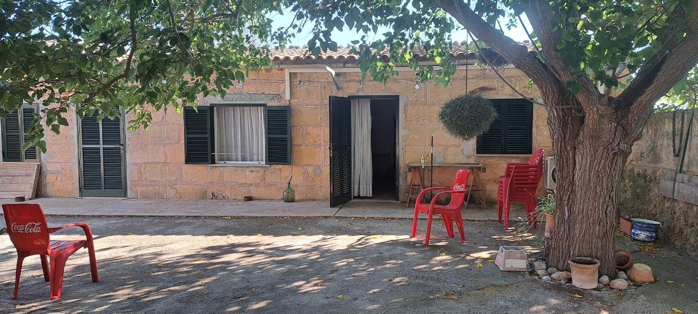 Exterior view of House or chalet for sale in Algaida  with Storage room
