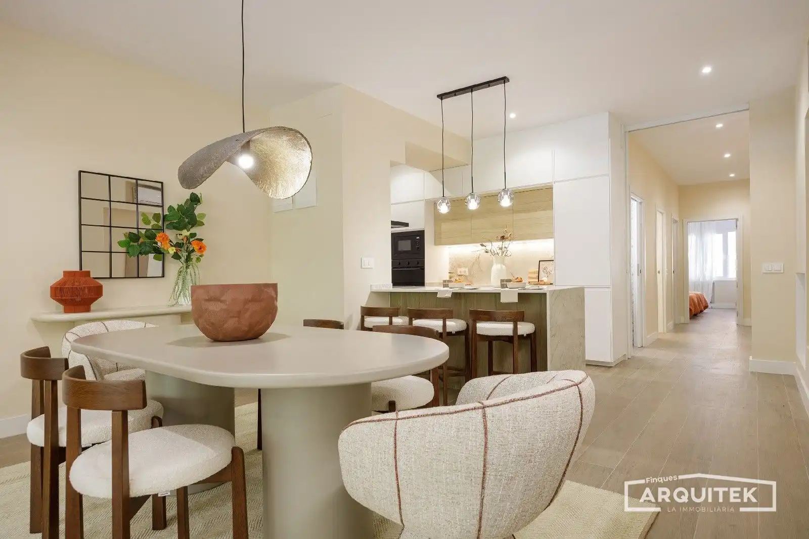 Dining room of Flat for sale in Lleida  with Air Conditioner, Private garden and Terrace