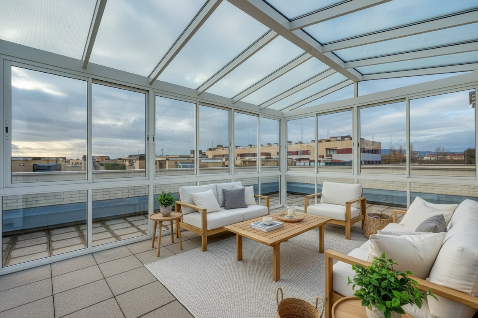 Terrassa de Àtic en venda en  Pamplona / Iruña amb Calefacció, Jardí privat i Parquet