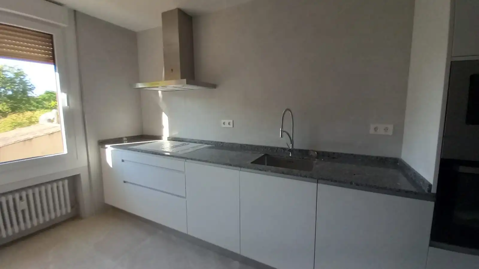 Cocina de Piso de alquiler en Zaragoza con Aire acondicionado, Calefacción y Parquet