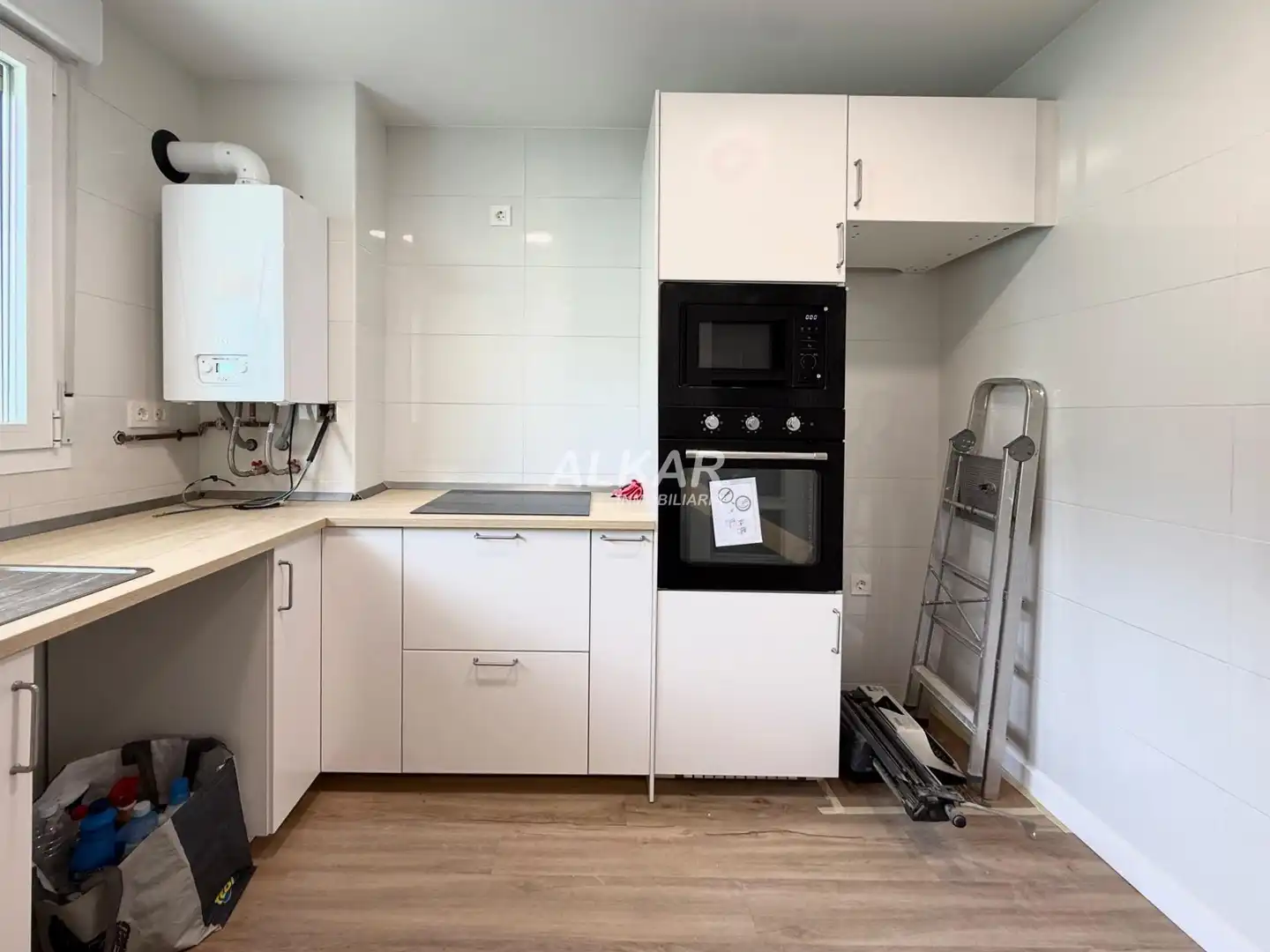 Küche von Wohnung zur Miete in Tudela mit Heizung, Parkett und Terrasse