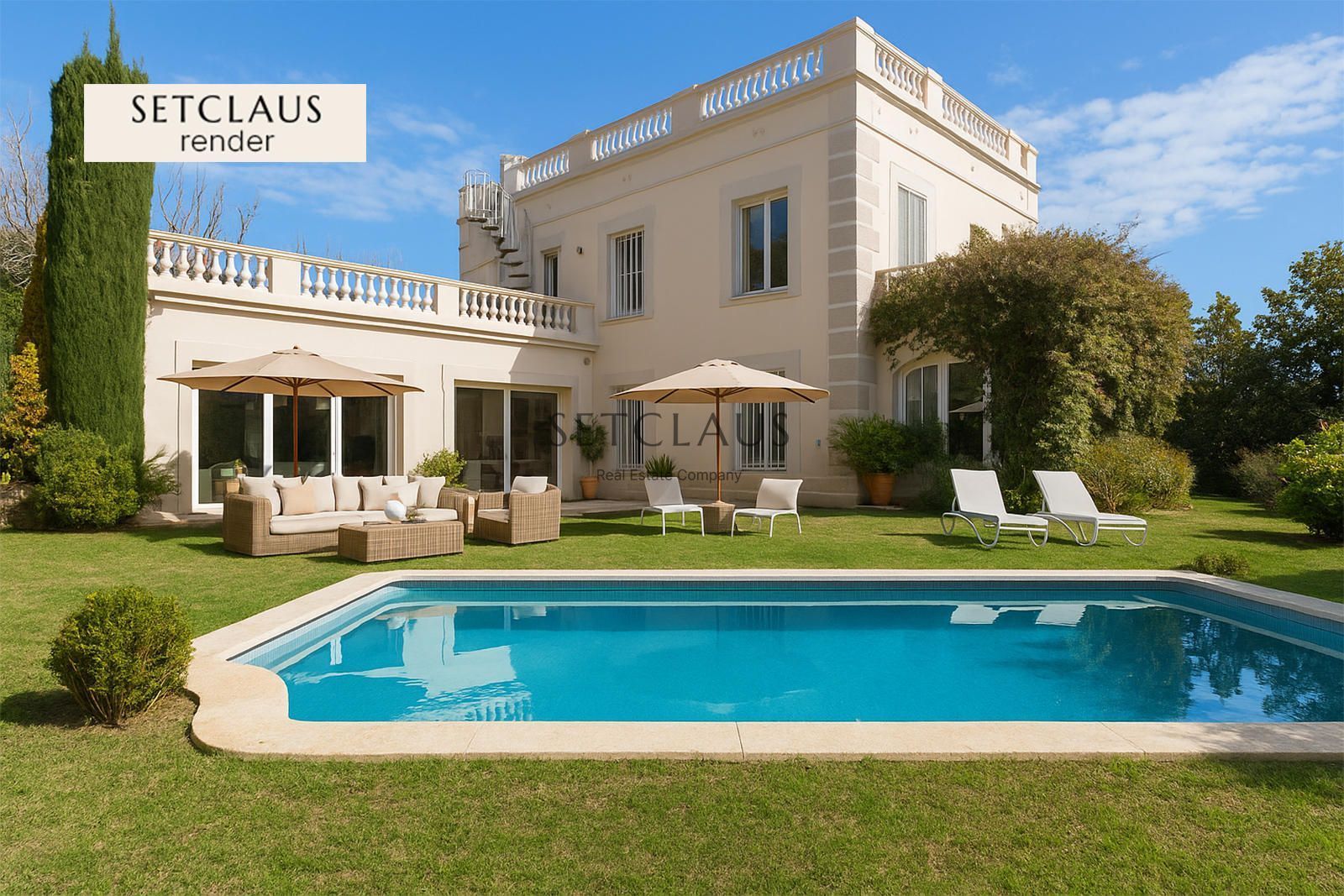 Garden of House or chalet for sale in El Masnou  with Air Conditioner, Heating and Private garden