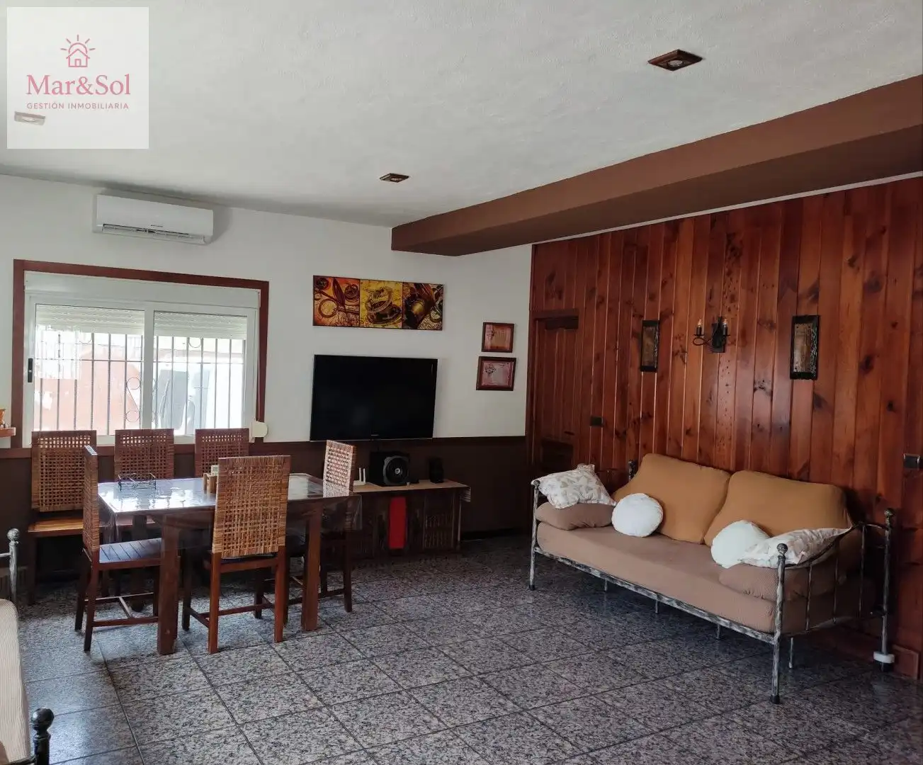 Living room of Houses for sale in Cullera  with Air Conditioner, Private garden and Terrace