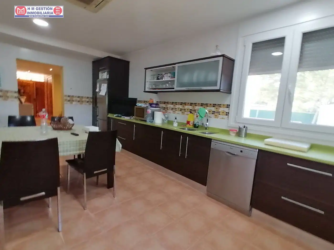 Küche von Country house zum Verkauf in Alcázar de San Juan mit Privatgarten, Schwimmbad und Möbliert