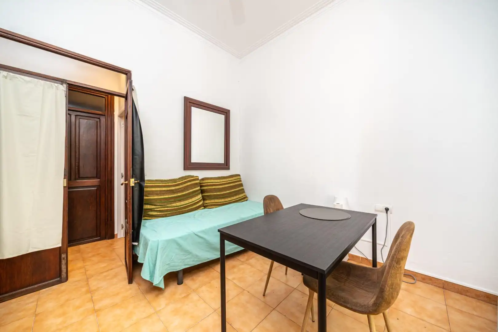 Bedroom of Flat for sale in  Palma de Mallorca  with Air Conditioner, Storage room and Balcony