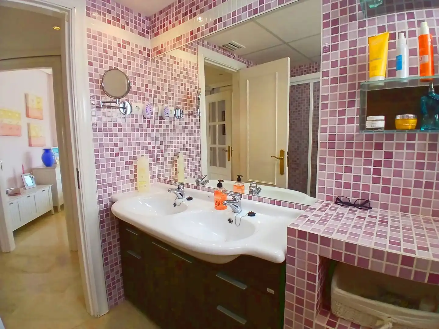 Badezimmer von Dachboden zum Verkauf in Benalmádena mit Klimaanlage, Terrasse und Abstellraum