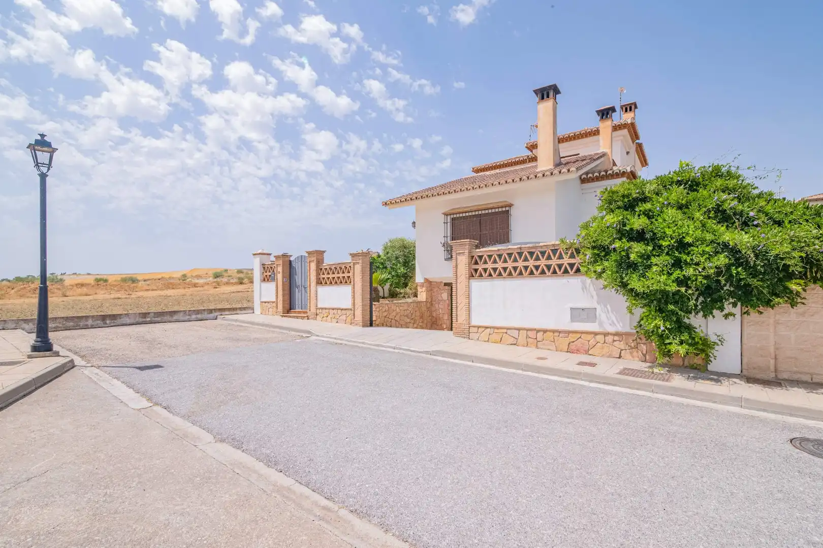 Vista exterior de Casa o chalet en venta en Alhendín con Calefacción, Jardín privado y Trastero