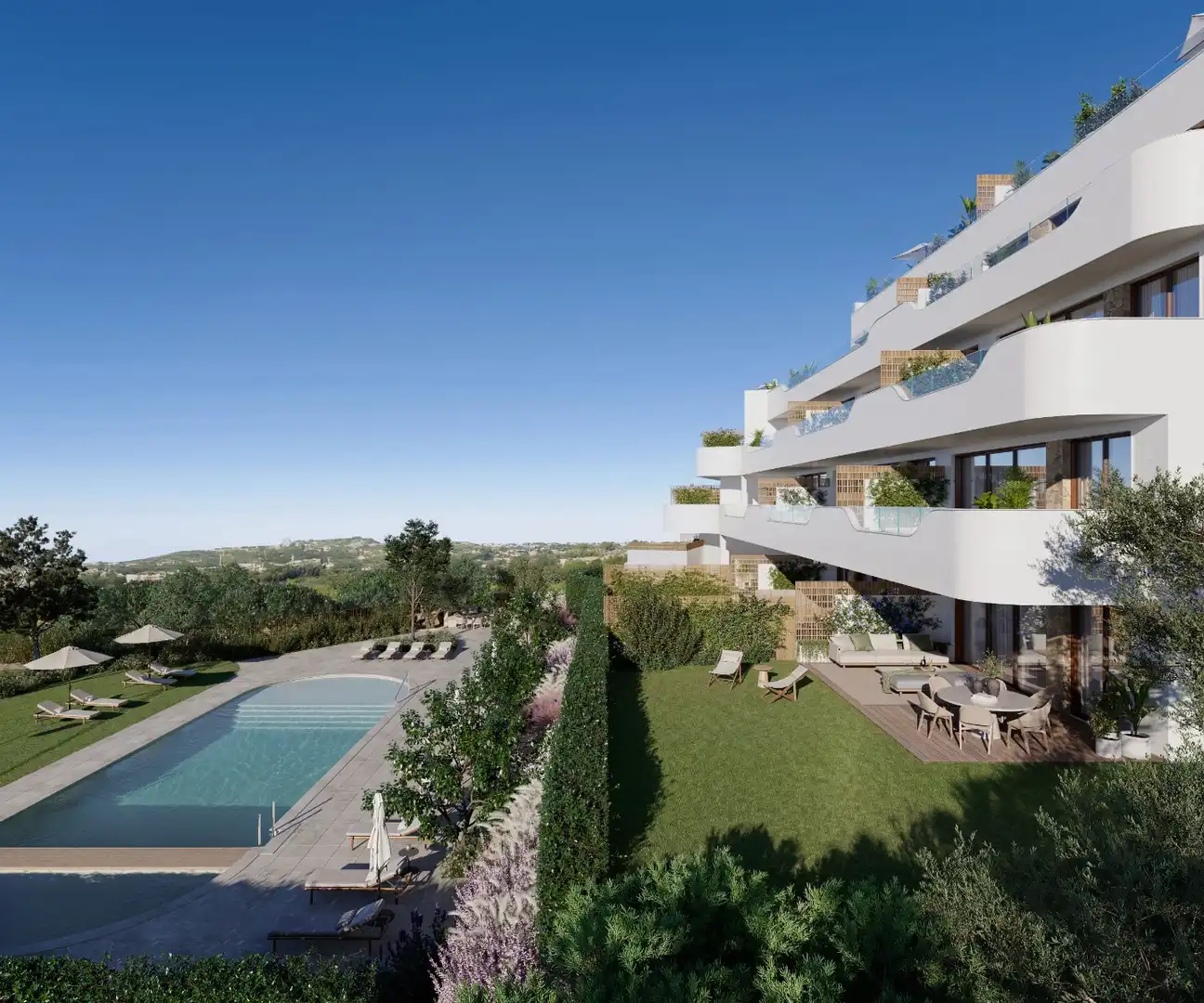 Penthouse with pool for sale in San Miguel de Salinas, imagen 5
