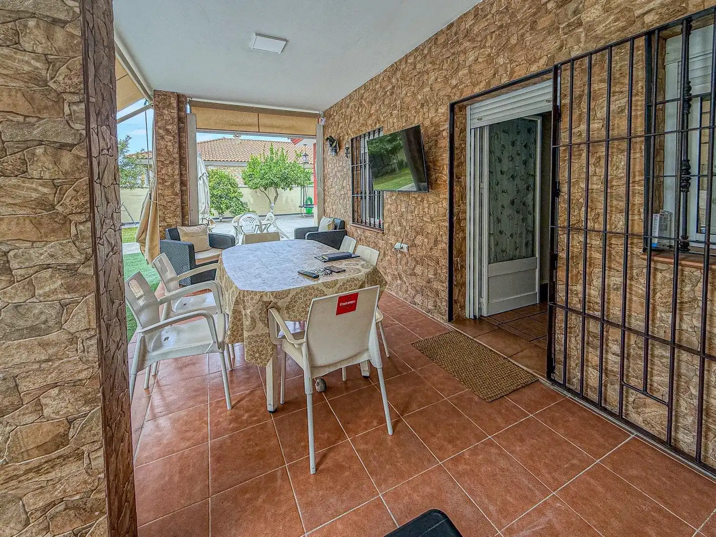 Jardín de Casa o chalet en venta en Dos Hermanas con Aire acondicionado, Jardín privado y Trastero