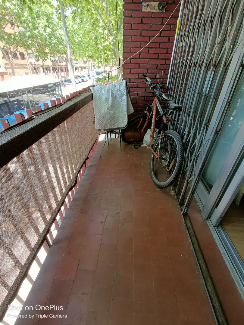 Balcony of Flat for sale in Madrid  with Heating and Furnished