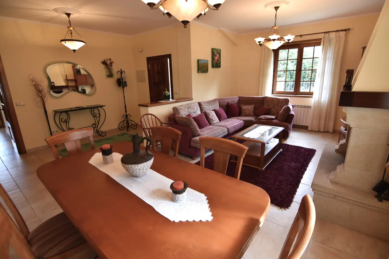 Sala d'estar de Casa o xalet en venda en Valdoviño, A Coruña