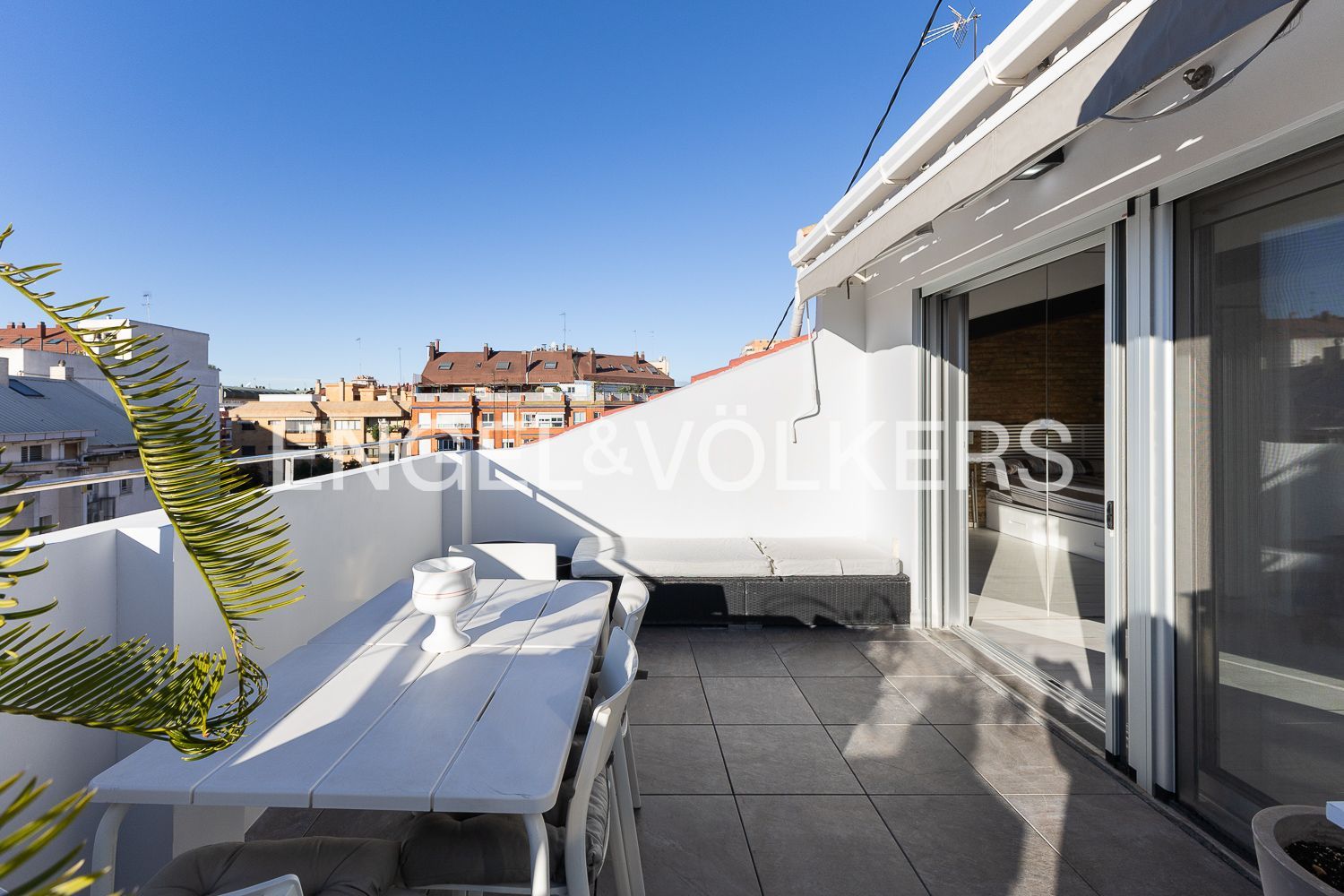 Terrassa de Apartament de lloguer en  Valencia Capital amb Aire condicionat, Calefacció i Terrassa