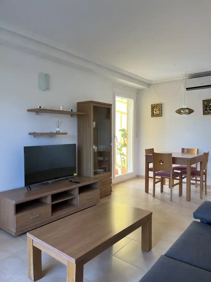 Sala d'estar de Pis en venda en Sant Josep de sa Talaia amb Aire condicionat, Piscina i Balcó