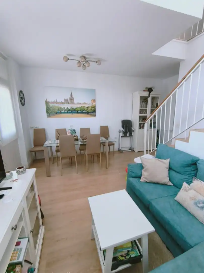 Dining room of Duplexes for sale in Sevilla  with Air Conditioner and Parquet flooring