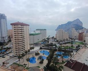 Vista exterior de Apartament de lloguer en Calpe / Calp amb Aire condicionat, Calefacció i Jardí privat