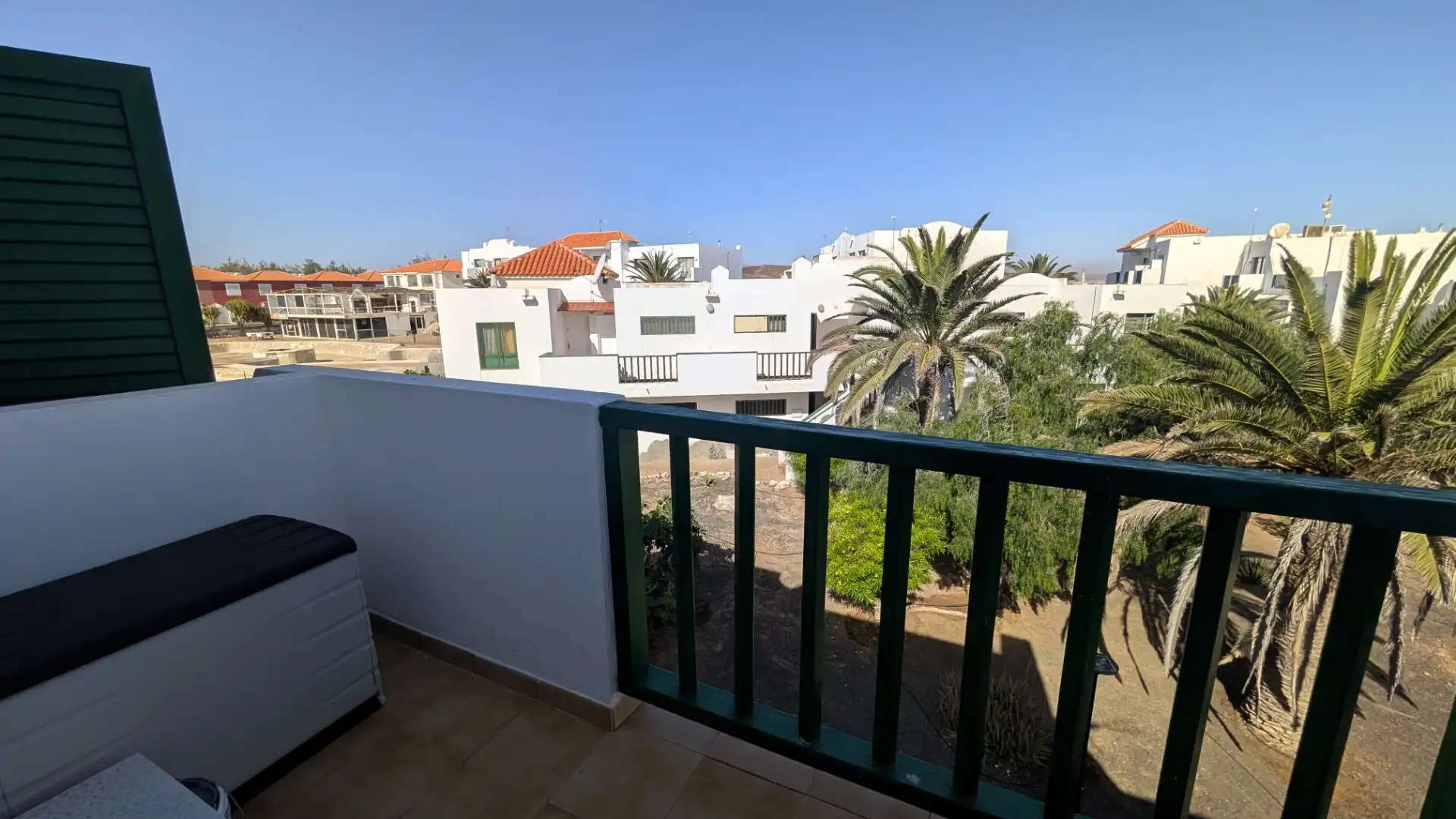 Terraza de Apartamento en venta en Antigua con Amueblado, Horno y Lavadora