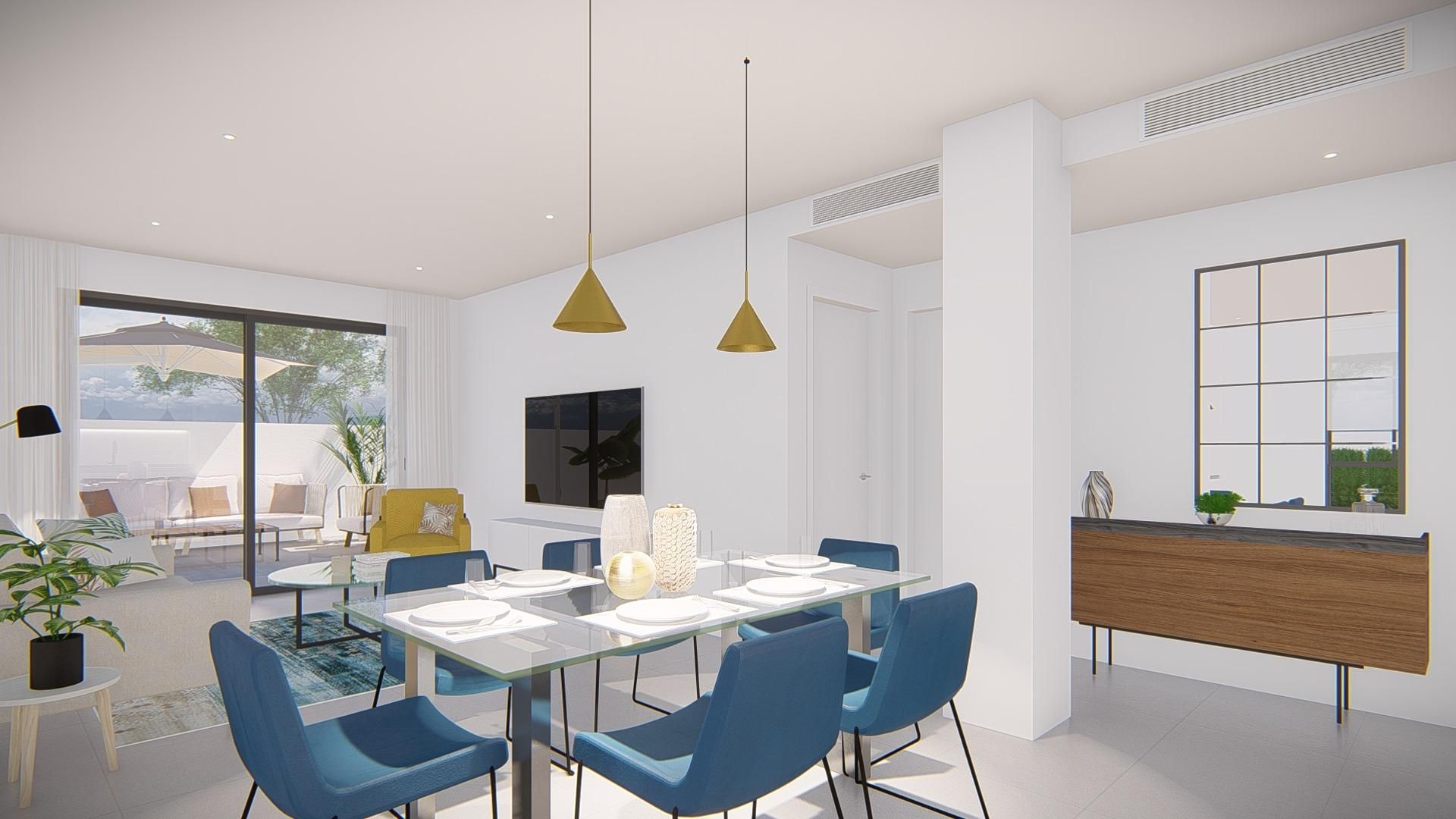 Dining room of Attic for sale in Villajoyosa / La Vila Joiosa  with Heating, Private garden and Terrace