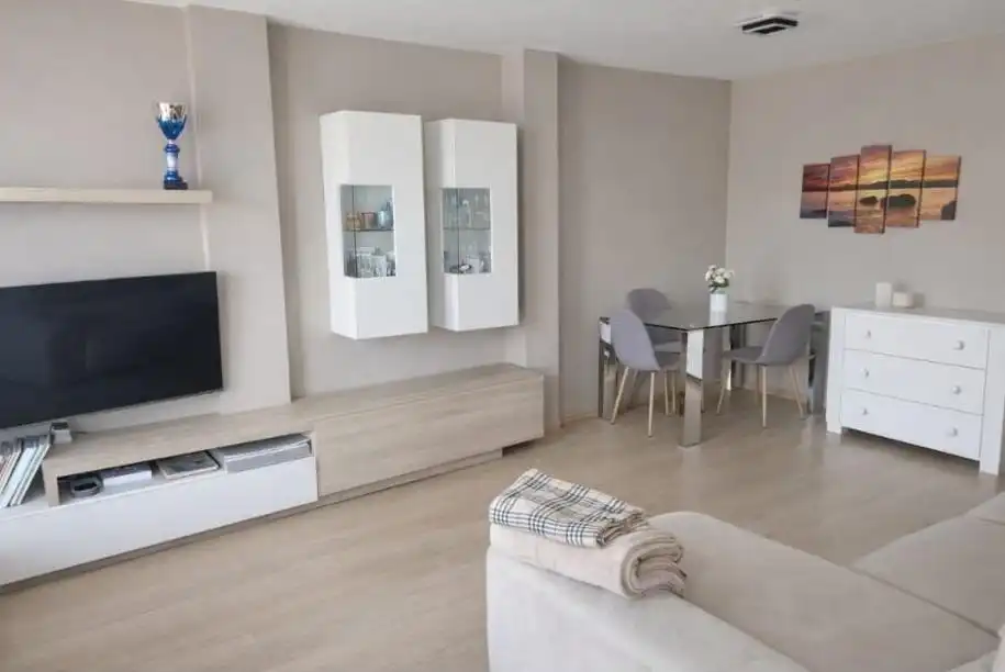 Living room of Duplexes for sale in Murcia  with Private garden, Terrace and Furnished