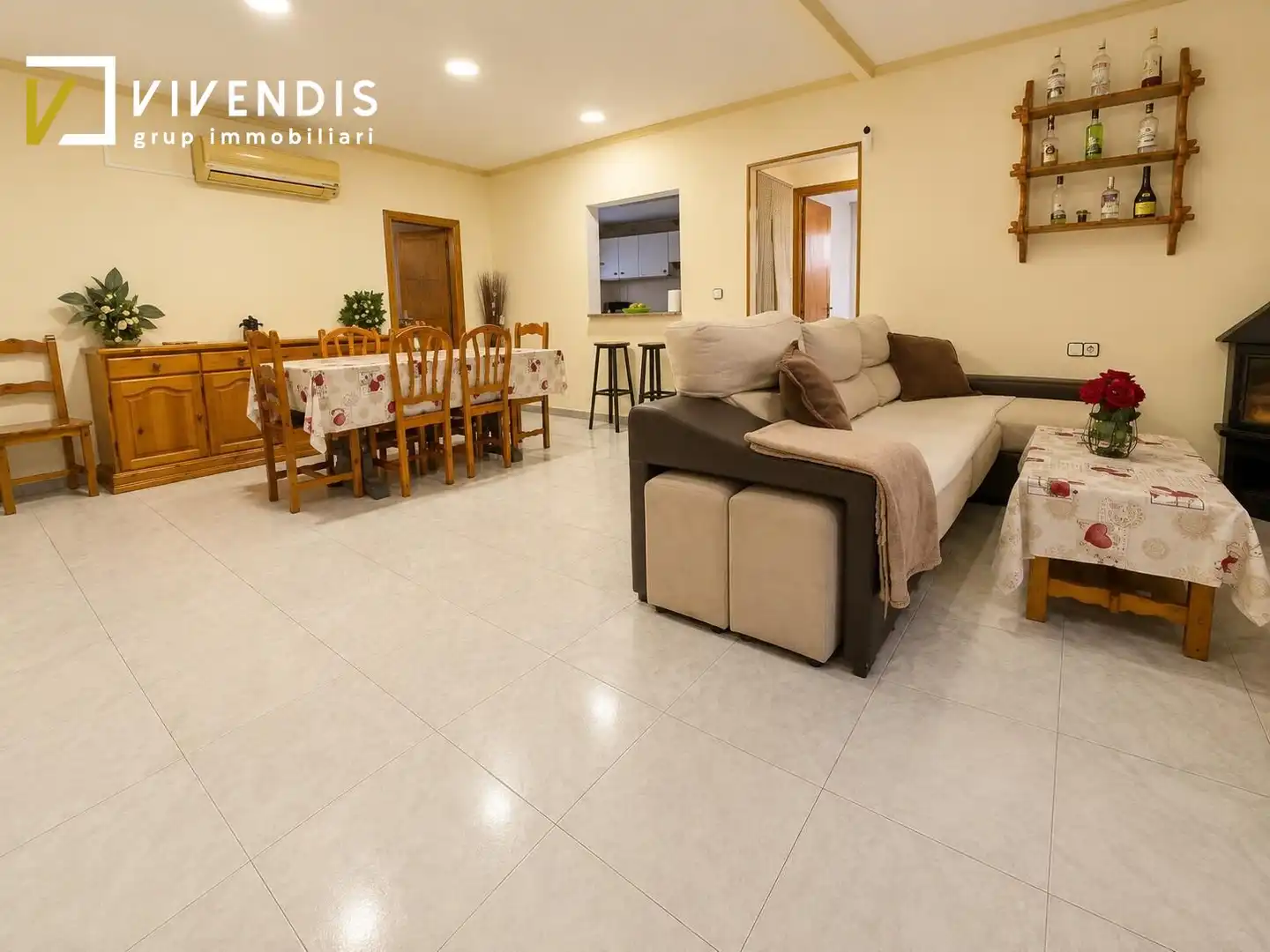 Sala de estar de Casa o chalet en venta en Rosselló con Jardín privado
