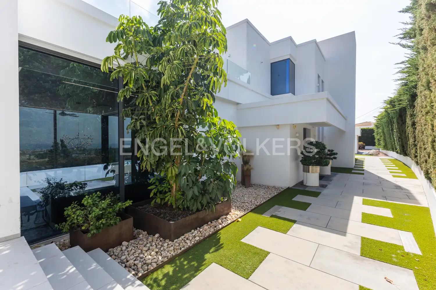 Terrasse von Haus oder Chalet zur Miete in Dénia mit Klimaanlage, Heizung und Privatgarten