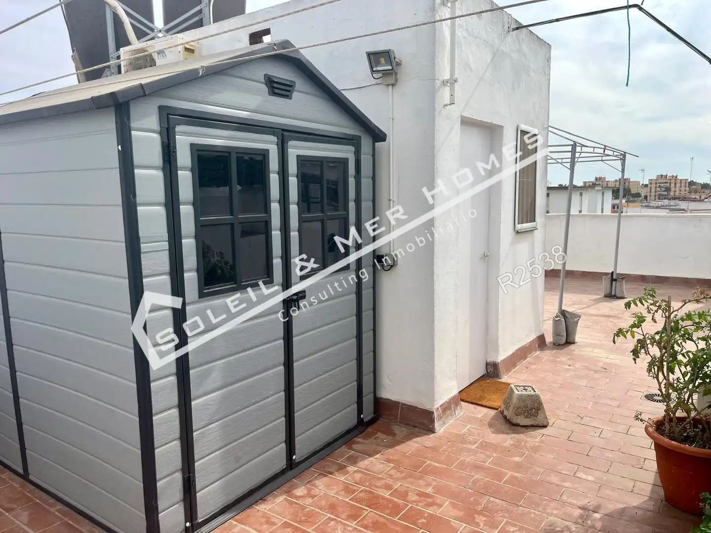 Terrasse von Maisonette zur Miete in El Puerto de Santa María mit Möbliert