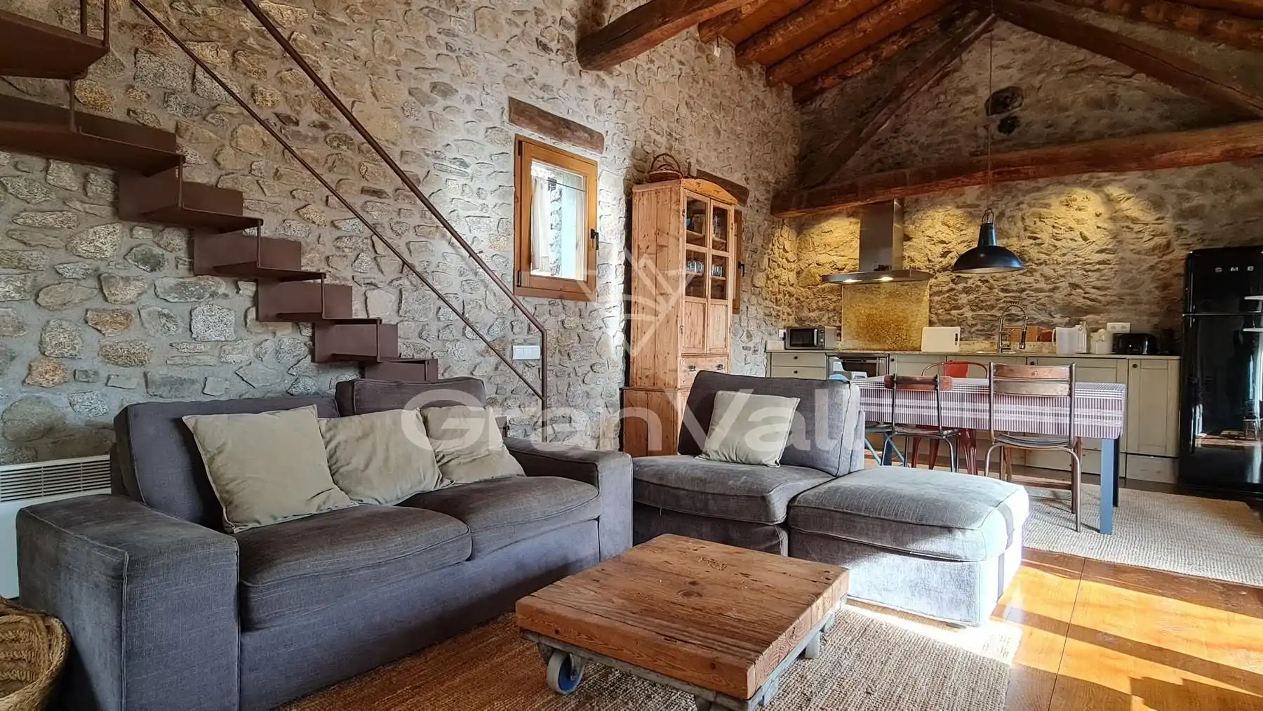 Sala de estar de Casa adosada en venta en Dorres con Calefacción, Jardín privado y Terraza