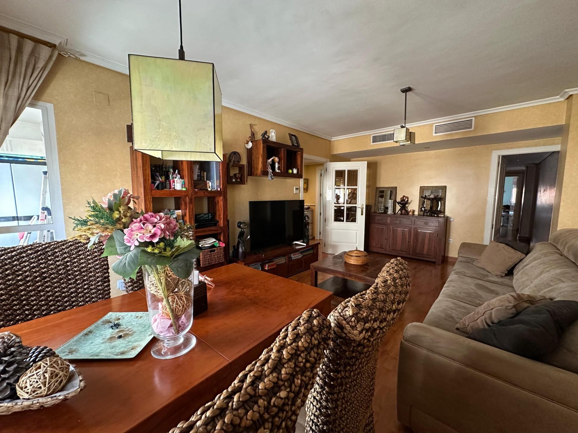 Sala de estar de Piso en venta en Badajoz Capital con Aire acondicionado y Balcón