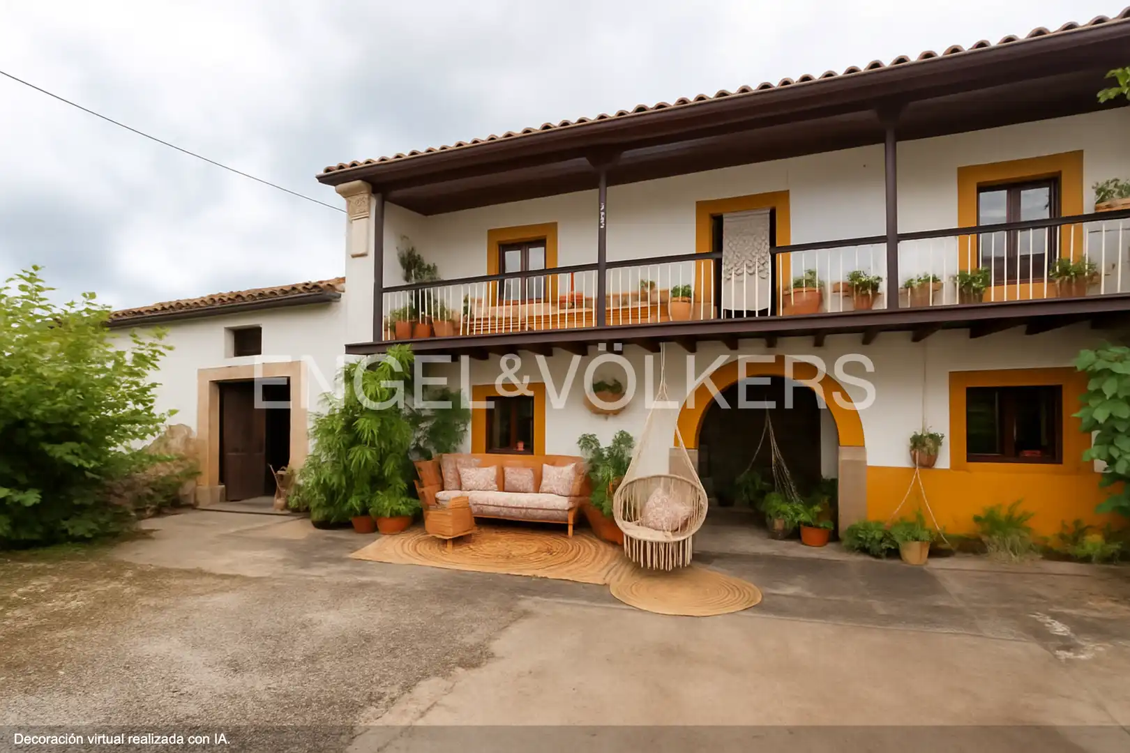 Vista exterior de Finca rústica en venta en Entrambasaguas con Calefacción, Jardín privado y Balcón
