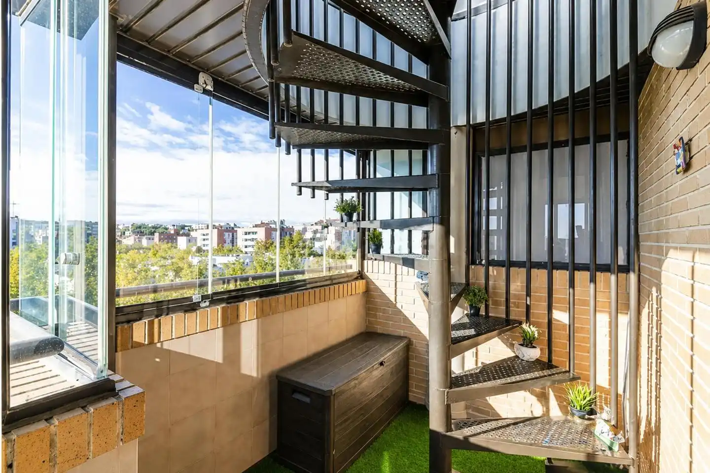 Terraza de Ático en venta en Zaragoza con Aire acondicionado, Calefacción y Parquet