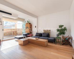 Living room of Apartment to rent in  Valencia Capital  with Air Conditioner, Heating and Parquet flooring