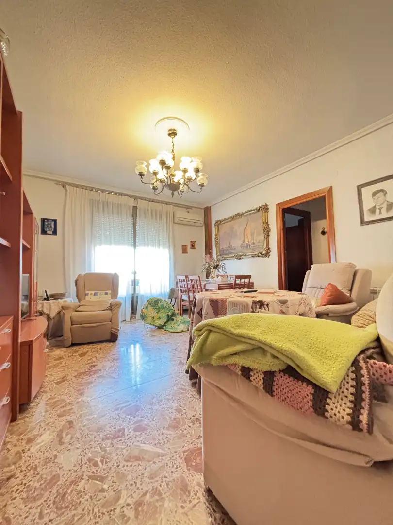 Sala de estar de Piso de alquiler en Ciudad Real con Amueblado