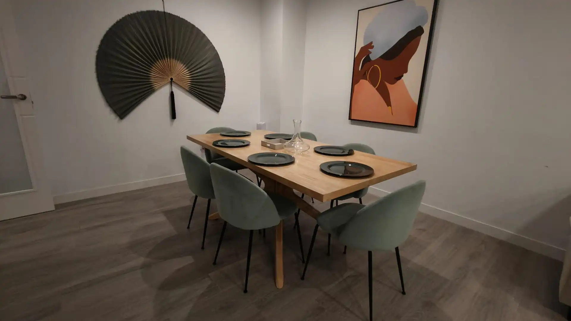 Dining room of Flat for rent in Alcázar de San Juan  with Air Conditioner, Heating and Private garden
