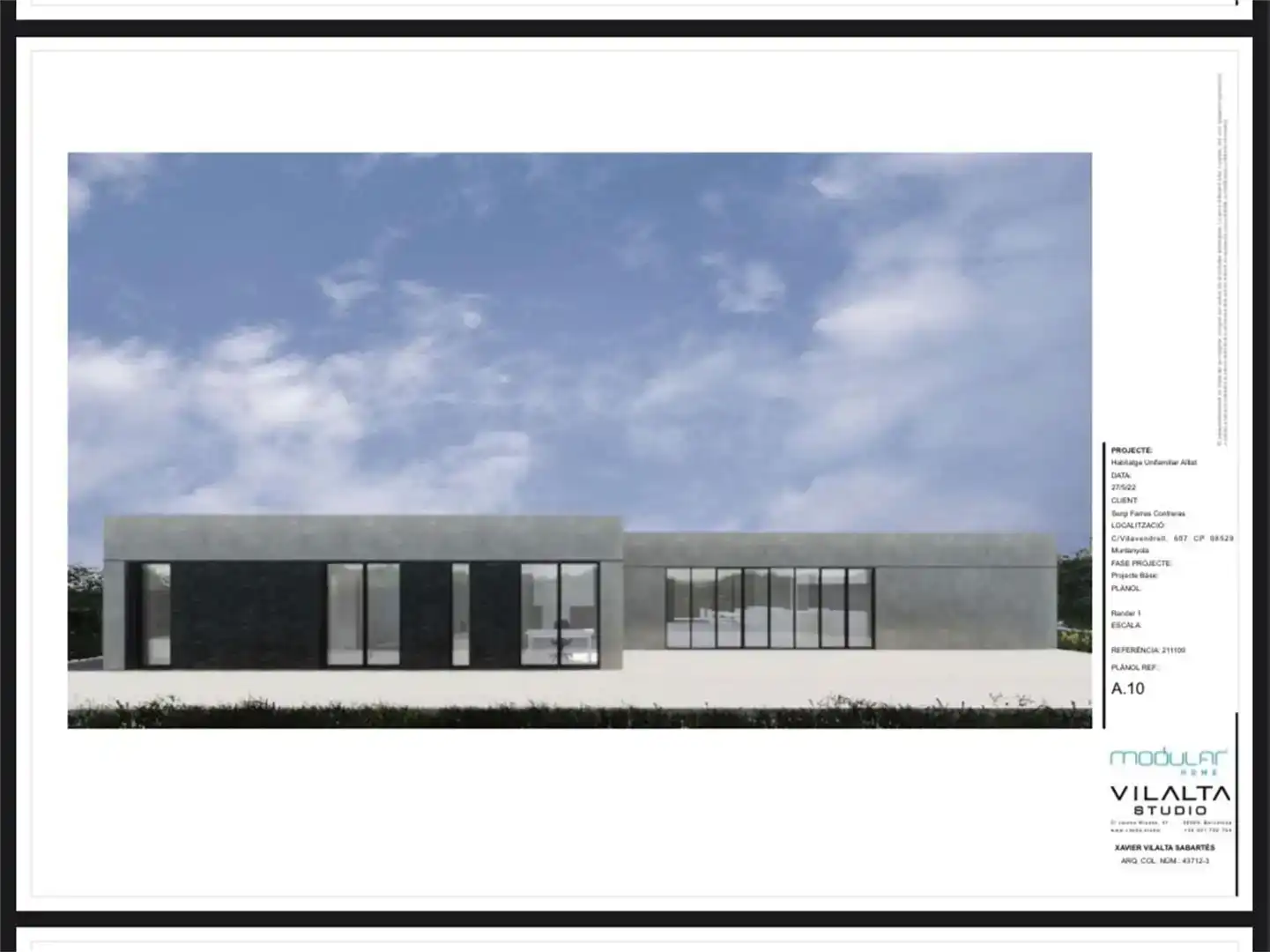Exterior view of Land for sale in Sant Cugat del Vallès
