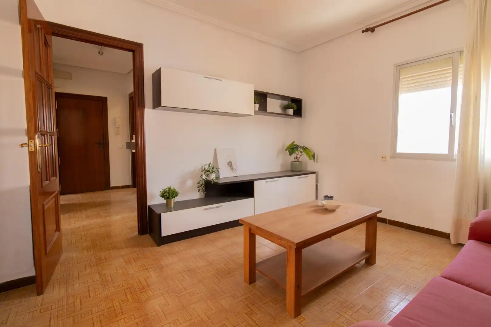 Living room of Flat for sale in Sagunto / Sagunt  with Furnished and Balcony