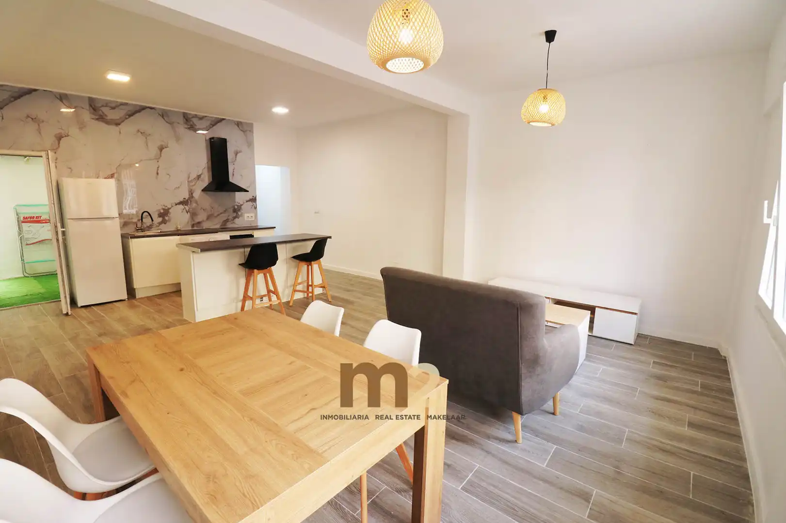 Sala de estar de Apartamento en venta en Guardamar del Segura con Aire acondicionado, Amueblado y Horno