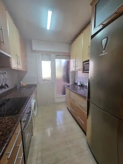 Cocina de Apartamento en venta en La Manga del Mar Menor con Amueblado, Balcón y Piscina comunitaria