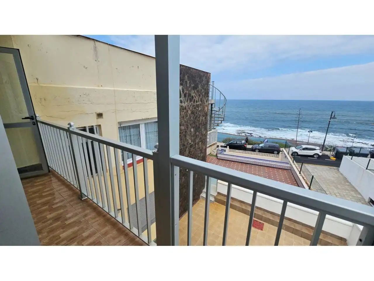 Terraza de Apartamento de alquiler en San Cristóbal de la Laguna con Terraza, Amueblado y Balcón