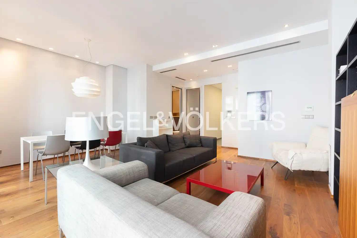 Sala d'estar de Àtic de lloguer en Valencia amb Aire condicionat, Calefacció i Parquet