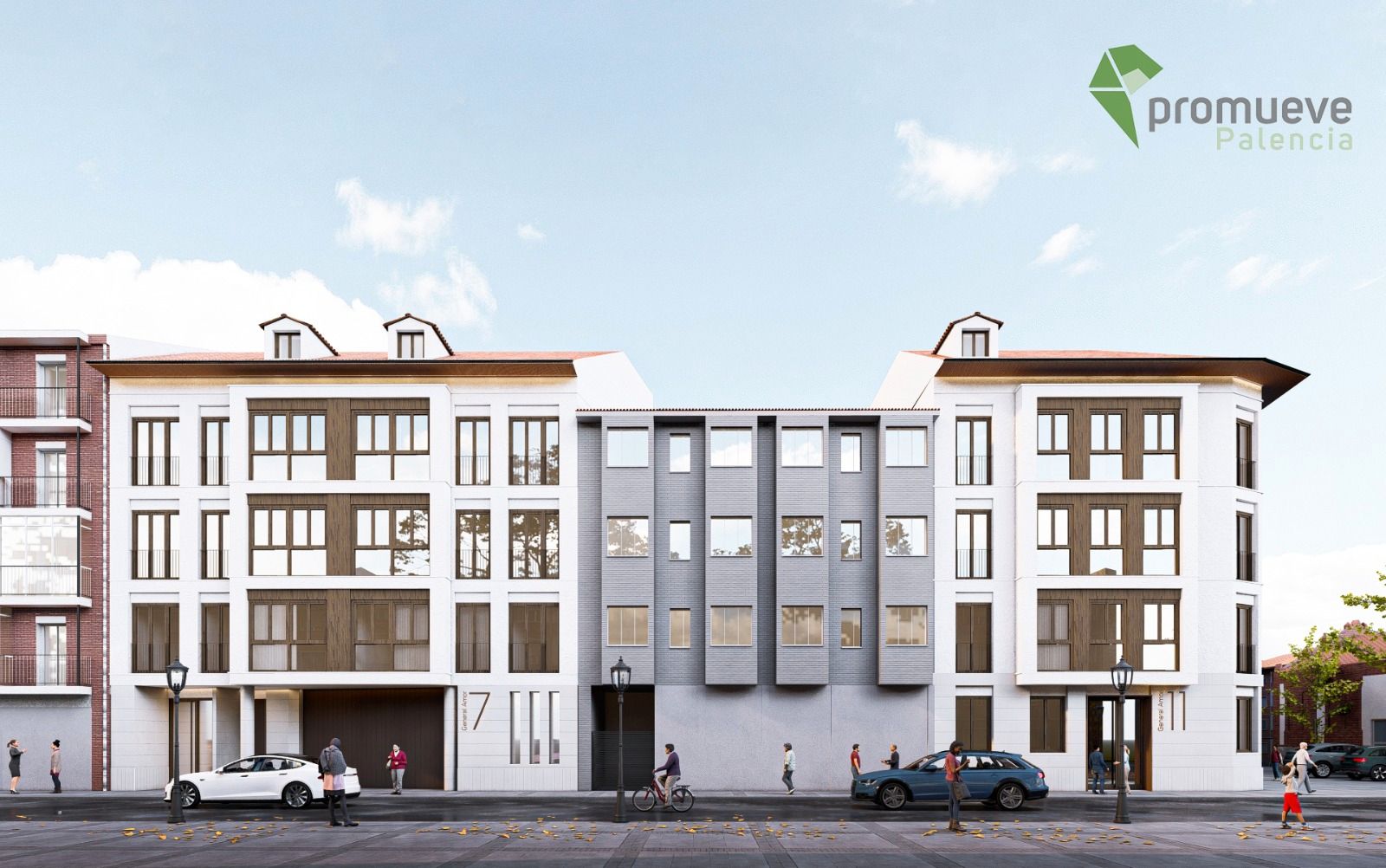 Exterior view of Flat for sale in Palencia Capital