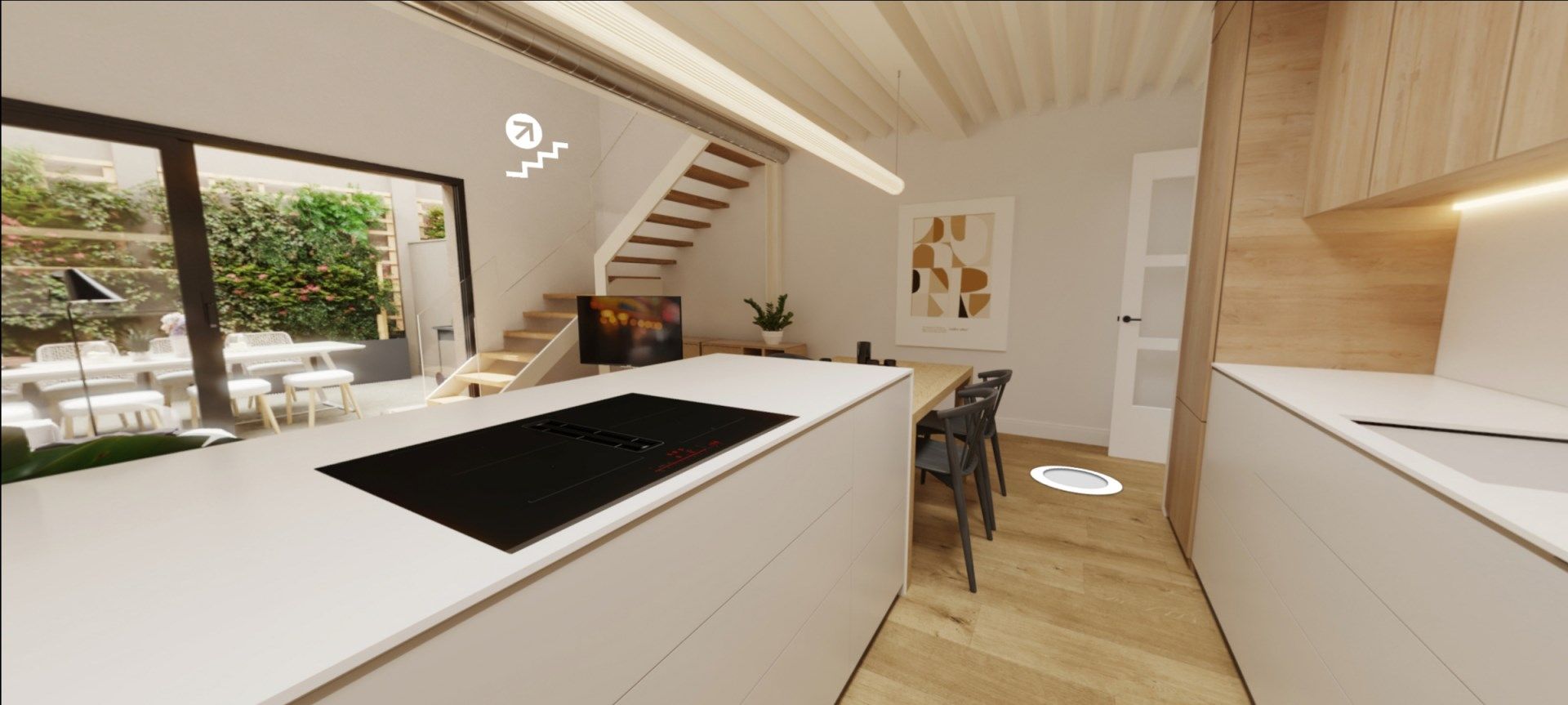 Kitchen of House or chalet for sale in Rubí  with Heating and Terrace