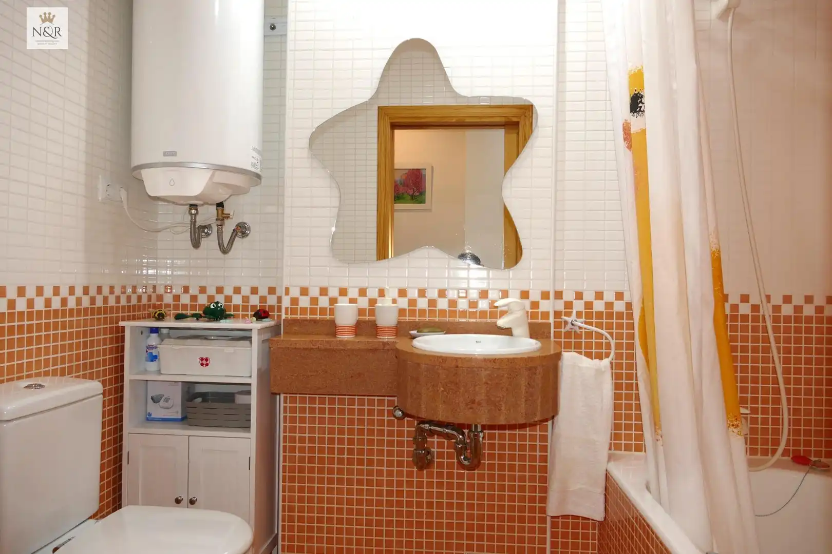 Bathroom of Flat for sale in Alaró  with Air Conditioner, Parquet flooring and Furnished