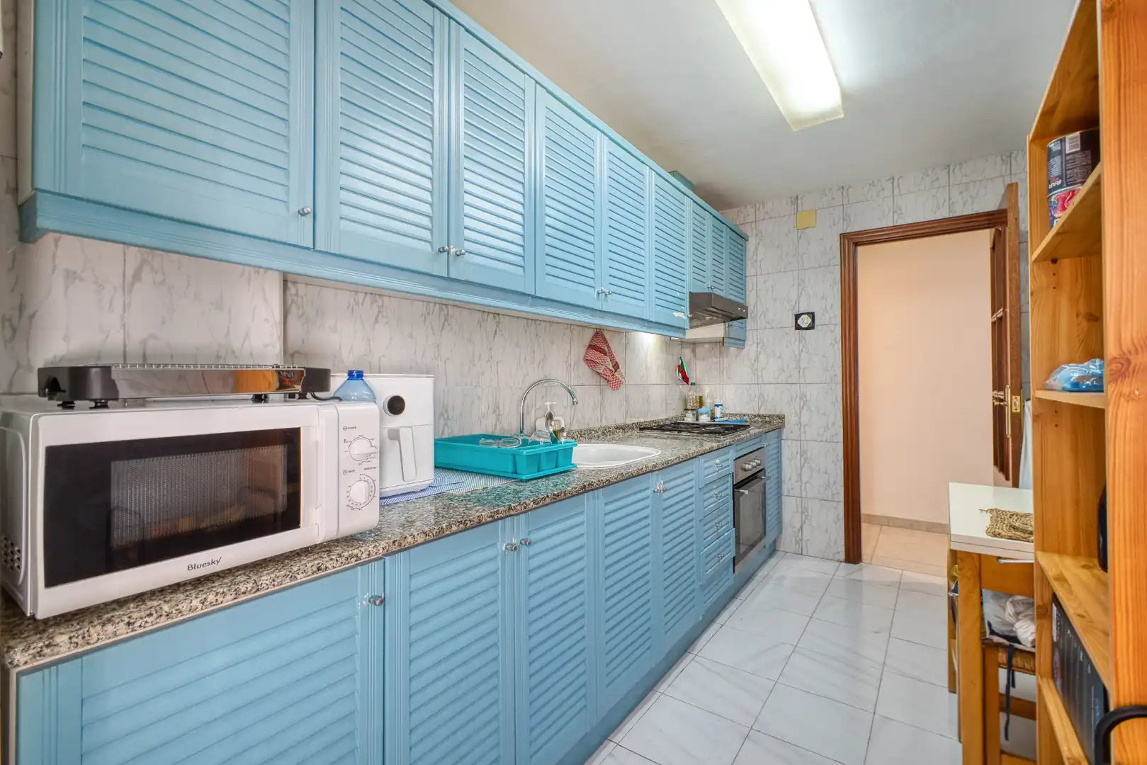 Kitchen of Flat for sale in Jijona / Xixona  with Storage room, Furnished and Oven